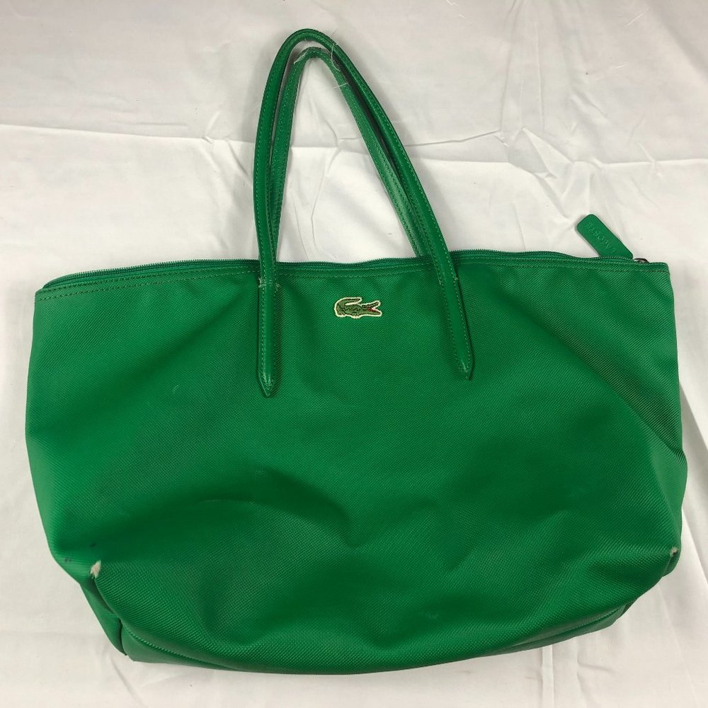 Lacoste Tote Bag Medium Green